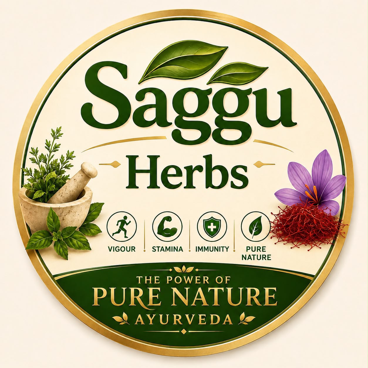 Saggu Herbs logo